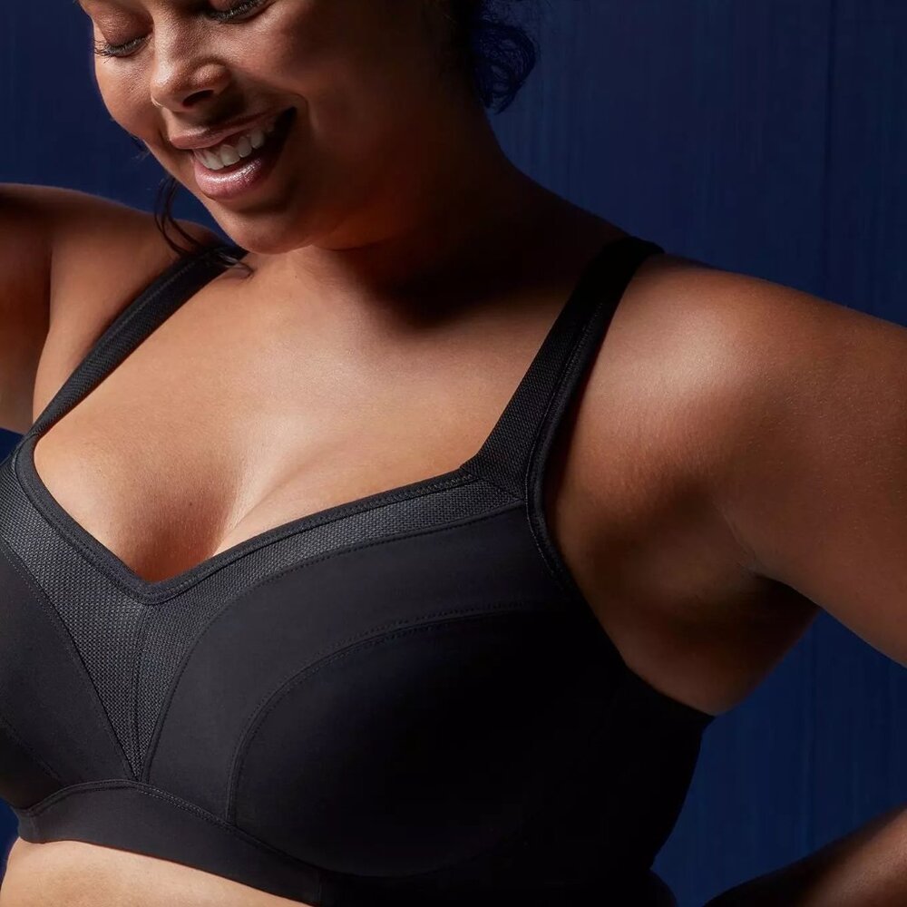 Torrid Mid Impact Underwire Solid Active Sports B… - image 1